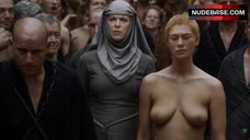 2. Lena Headey Naked into Crowd – Game Of Thrones