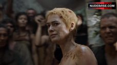 6. Lena Headey Naked into Crowd – Game Of Thrones