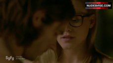 3. Olivia Taylor Dudley Removes Underwear – The Magicians