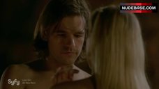 5. Olivia Taylor Dudley Removes Underwear – The Magicians