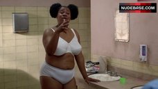 7. Adrienne C. Moore Lingerie Scene – Orange Is The New Black