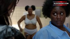 8. Adrienne C. Moore Lingerie Scene – Orange Is The New Black