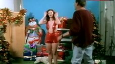 9. Debbie Rochon Flashes Tits – Santa Claws