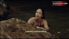 6. Laura Penuela in Sexy Blue Bikini – Indigenous