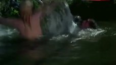 4. Lindsay Bloom Swims Topless in Lake – Sixpack Annie