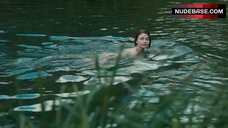 5. Jessica Barden Nude Swimming – The Outcast