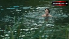 6. Jessica Barden Nude Swimming – The Outcast
