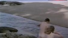 1. Rebecca Gibney Nude on Beach – Among The Cinders