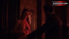 3. Rachel Annette Helson Topless Scene – The Knick