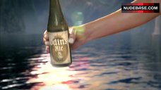 5. Michelle Blundell in White Bikini – The Almighty Johnsons