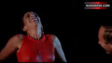 Carmen Maura in Wet Red Dress – Law Of Desire