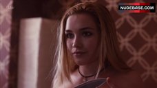3. Florence Pugh Naked Tits – Marcella