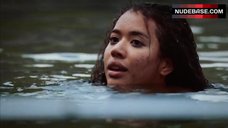 7. Violett Beane in Wet Lingerie – The Leftovers