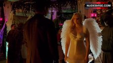 1. Molly C. Quinn Sexy with Angel Wings – Castle