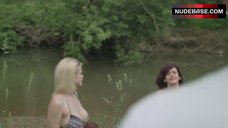 2. Nadia White Exposed Breasts – Don'T Fuck In The Woods