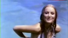 5. Barbara Bouchet Topless in Swimming Pool – Il Prete Sposato