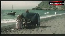 1. Barbara Bouchet Naked On Beach – Amore Vuol Dir Gelosia
