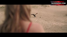 7. Nikki Leigh Topless on Beach – The Sand