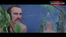 2. Sally Anne Newton Naked Breasts – Zardoz