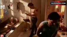 6. Tatjana Simic Shows Tits in Bathroom – Flodder