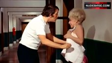 7. Barbara Windsor Breasts Flash – Carry On Camping
