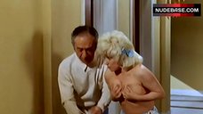 6. Barbara Windsor Nude Tits – Carry On Abroad