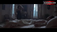 10. Lily James Naked Tits and Ass – The Exception