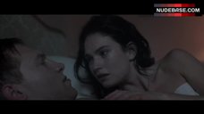 5. Lily James Naked Tits and Ass – The Exception