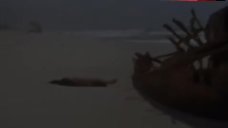 2. Sonia Braga Nude on Beach – Tieta Do Agreste