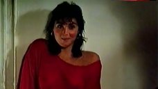7. Laura Branigan In See-Through Blouse – Backstage