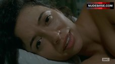 1. Christian Serratos Bed Scene – The Walking Dead
