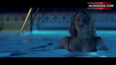 2. Erika Christensen Lingerie Scene – Swimfan