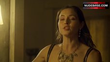 2. Melanie Scrofano in Sexy Lingerie – Wynonna Earp