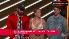 3. Halsey Underwear Scene – The Billboard Music Awards
