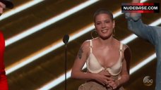 8. Halsey Underwear Scene – The Billboard Music Awards