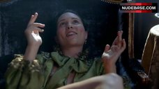 2. Claire Sermonne Shows Bush and Breasts – Outlander