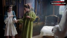 3. Claire Sermonne Shows Bush and Breasts – Outlander