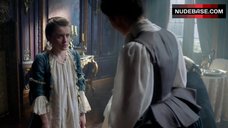 6. Claire Sermonne Shows Bush and Breasts – Outlander