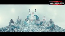 7. Bebe Rexha Lingerie Scene – No Broken Hearts