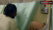 4. Freia Titland Nakes in Prison Shower – Orange Is The New Black