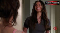 7. Sol Rodriguez in Sexy Pink Lingerie – Devious Maids