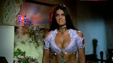 7. Caroline Munro Cleavage – The Golden Voyage Of Sinbad