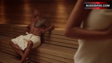 2. Vera Nova Nude in Sauna – Ballers