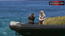 1. Lindsey Vonn Bikini Scene – Running Wild With Bear Grylls