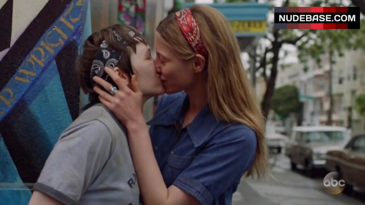 Caitlin Gerard Lesbian Kissing – When We Rise (0:19) | NudeBase.com