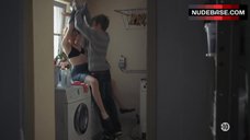 2. Edwige Baily Sex on Washing Machine – La Treve