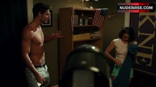 6. Sexy Ann Pirvu in Wet T-Shirt – Total Frat Movie