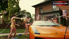3. Ann Pirvu Bikini Car Washing – Total Frat Movie