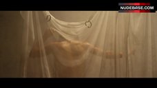 8. Elena Mirela Flashes Boobs and Butt – Blood Trap