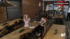 10. Jessica Rothe Sexy Scene – Mary + Jane